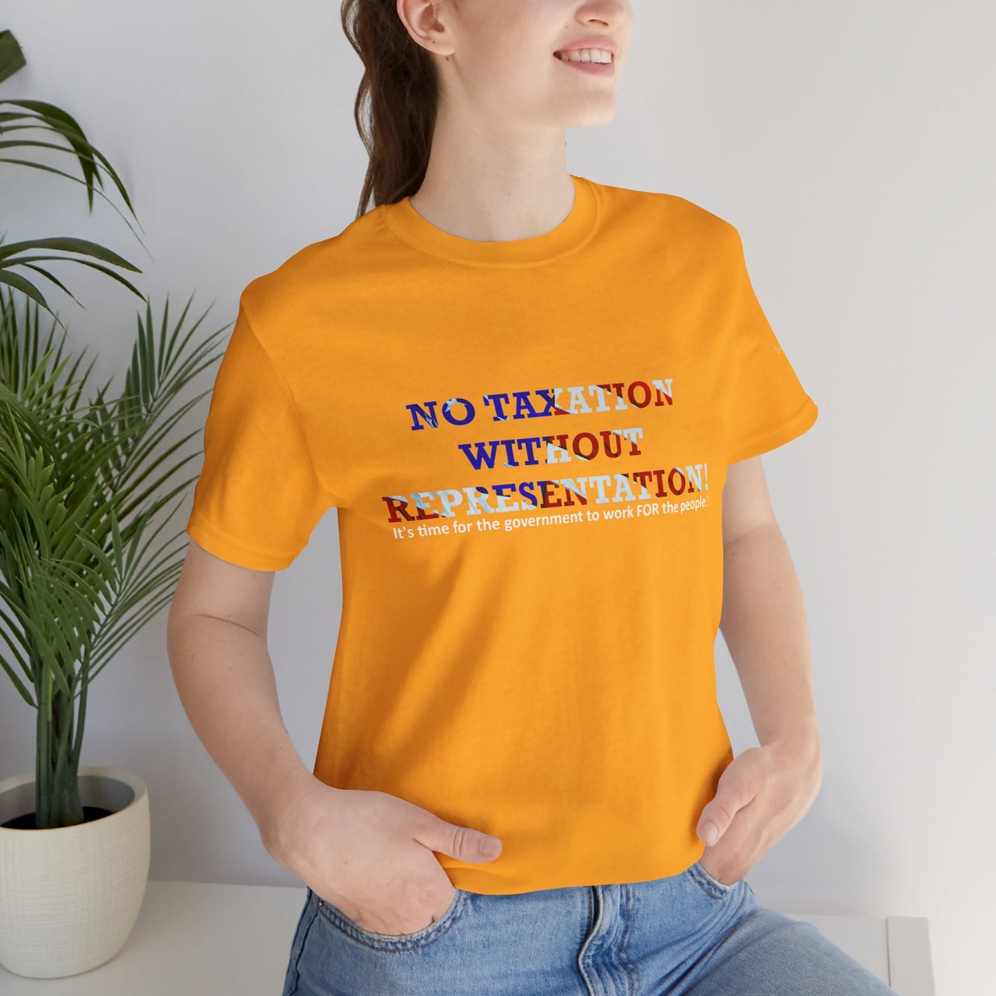 No Taxation Without Representation Unisex T - breathemovedivine RESIST - breathemovedivine