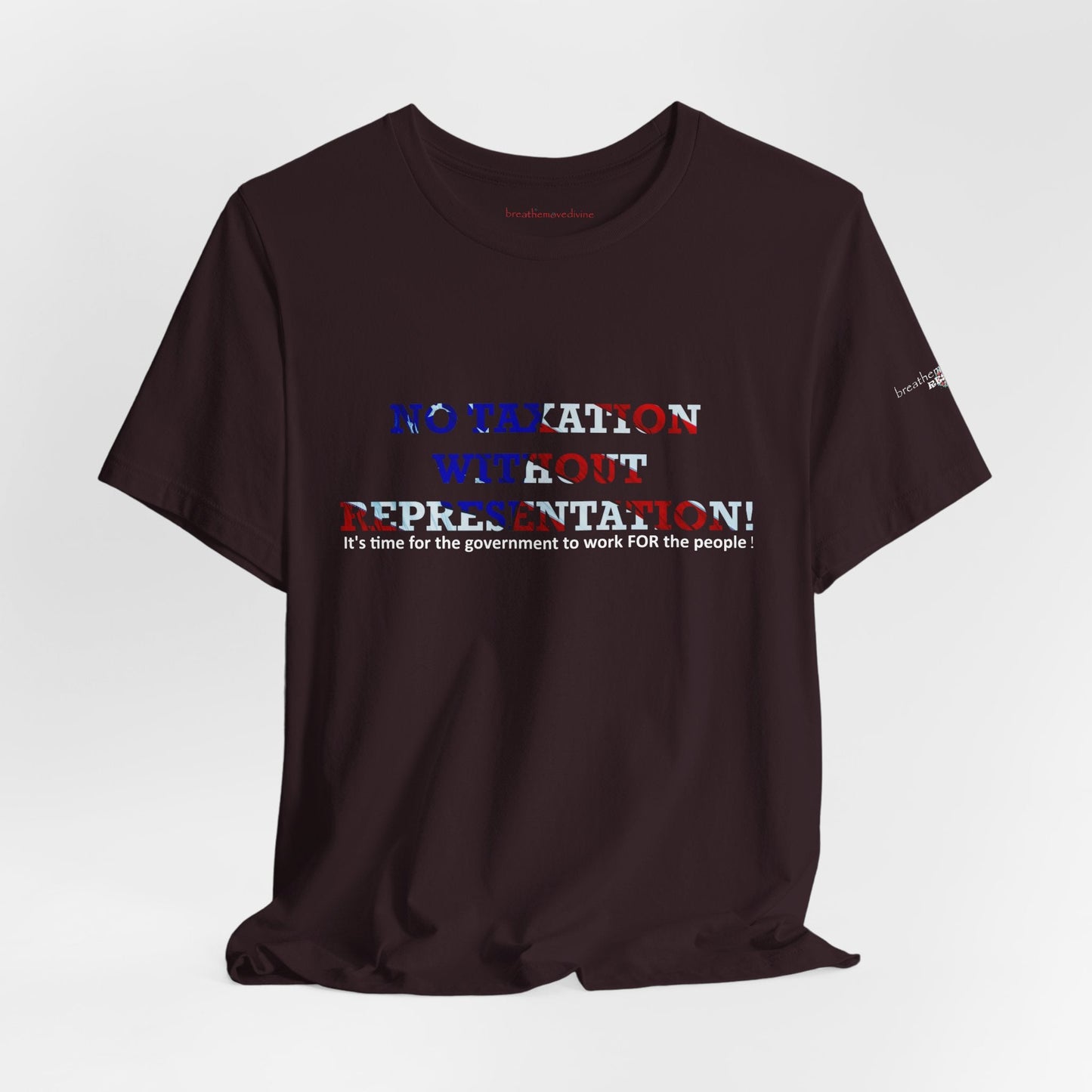No Taxation Without Representation Unisex T - breathemovedivine RESIST - breathemovedivine