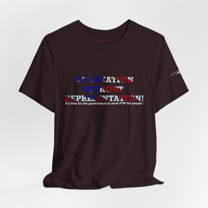 No Taxation Without Representation Unisex T - breathemovedivine RESIST - breathemovedivine