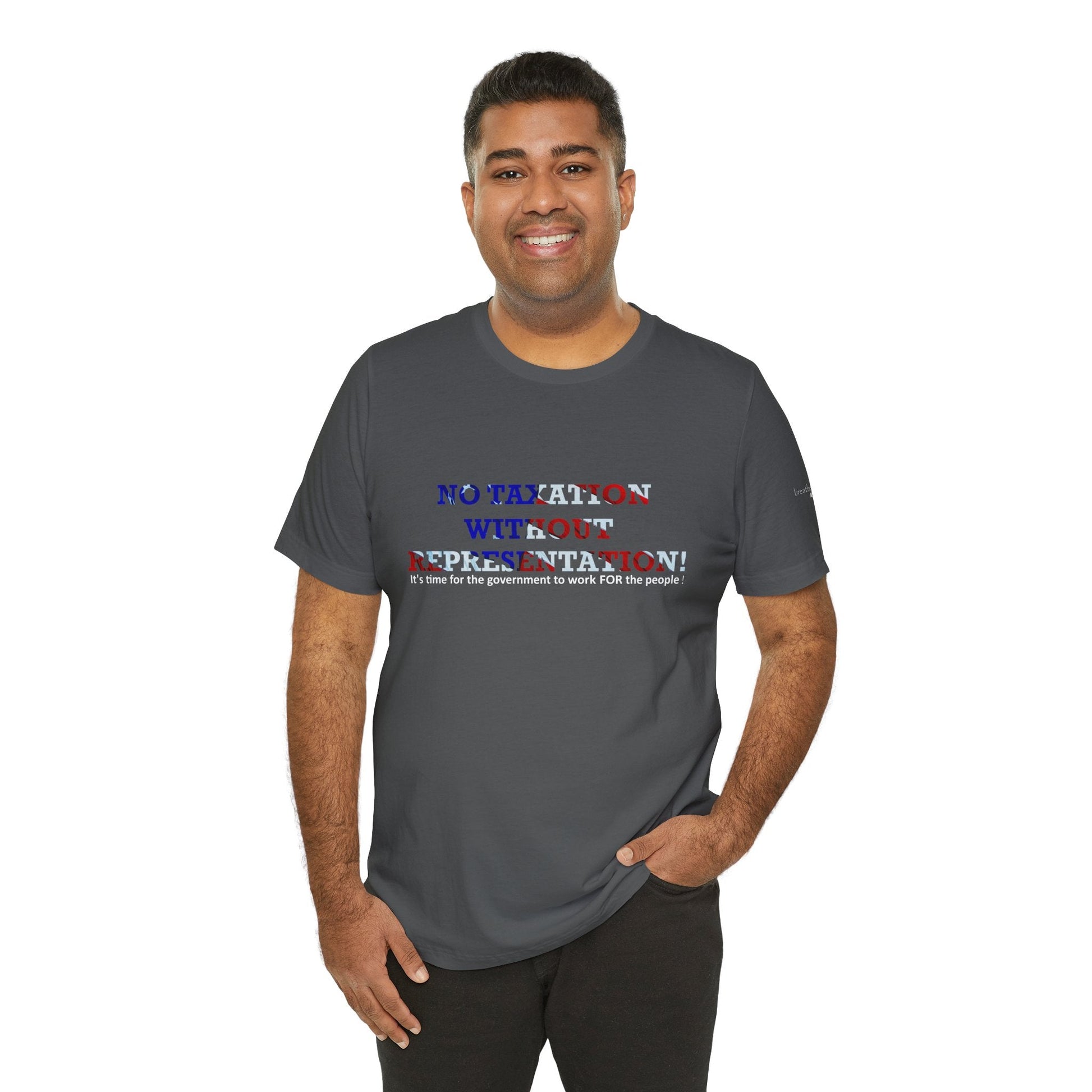 No Taxation Without Representation Unisex T - breathemovedivine RESIST - breathemovedivine