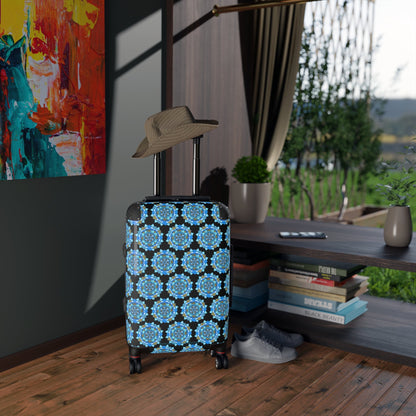 Voice by breathemovedivine Colorful Mandala Pattern Suitcase - Travel with Inspiration - breathemovedivine