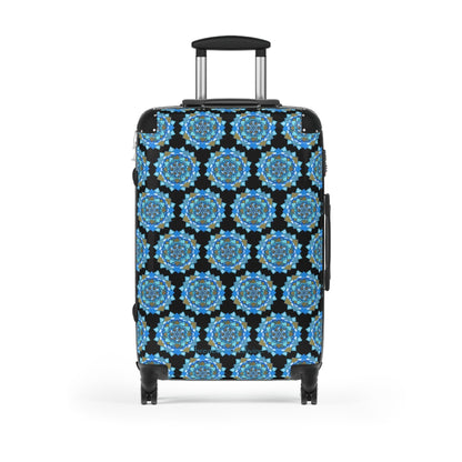 Voice by breathemovedivine Colorful Mandala Pattern Suitcase - Travel with Inspiration - breathemovedivine