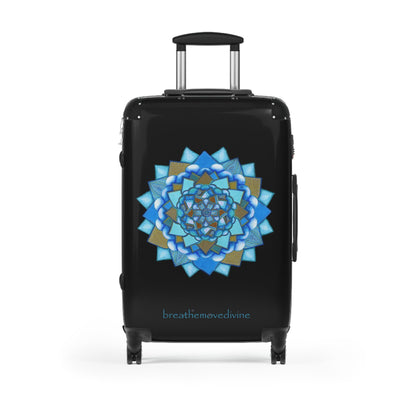 Voice by breathemovedivine Colorful Mandala Suitcase - Travel with Style and Inspiration - breathemovedivine