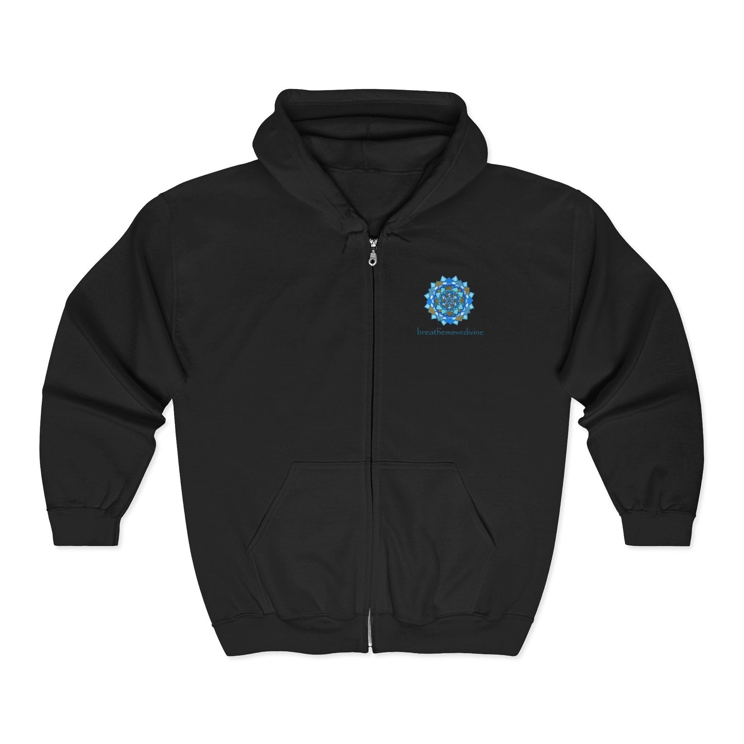 Voice by breathemovedivine Zip Up Hoodie - breathemovedivine