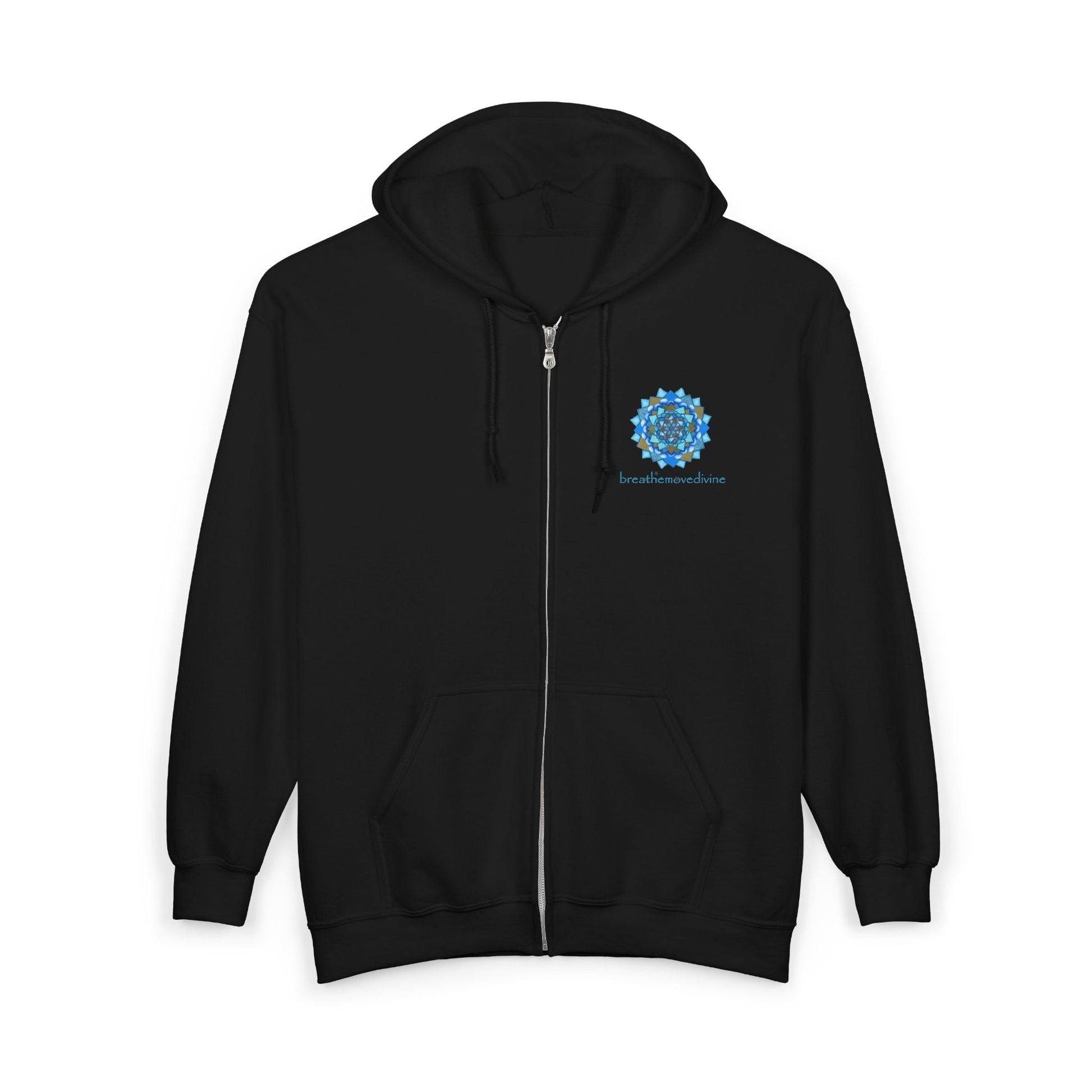 Voice by breathemovedivine Zip Up Hoodie - breathemovedivine